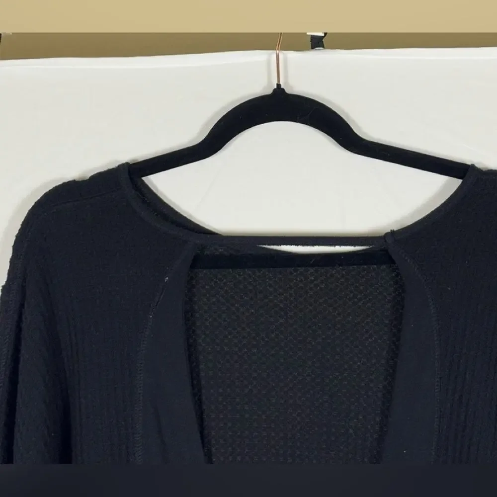 We The Free Free People Love Me Thermal Top Black XS
